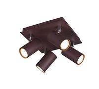 Barra 4 faretti MARLEY cilindro metallo 802430424 ruggine