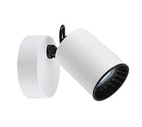 Trio Leuchten Pago 803500131 - Faretto in metallo bianco opaco/nero, incl. 1 GU10