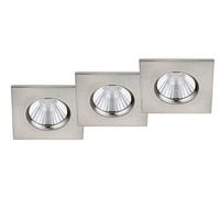 Trio Leuchten Luce, metallo, nichel opaco