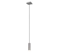 Trio Leuchten Marley 312400107 Luce PendentePendel 1-flammig, Argento (Nickel Satinato)