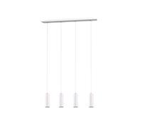 Trio Leuchten Marley 312400401 Luce PendentePendel 4-flammig, Bianco Opaco