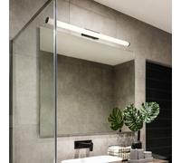 Applique MATTIMO LED ip44 L.80,4cm nero 283270332