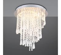 TRIO Leuchten Pomp lampada a soffitto, a LED, R67349106, Pomp [Lampade per Interni > Lampade a Soffitto]