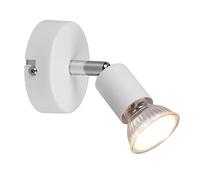 Faretto PARIS attacco gu10 D.8cm spot 1 luce bianco R80911031