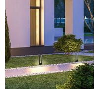 Reno palo basso led rett.antracite h50 Moderno LED