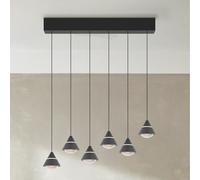 TRIO Leuchten Romeo lampada a sospensione 6 luci, LED, 337010632, Romeo [Lampade per Interni > Lampade a Sospensione]