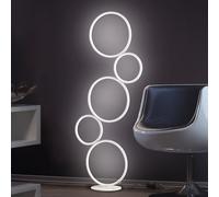 TRIO Leuchten Rondo lampada da terra LED, 3000 K, 1 x 36 W La: 47 A: 115 P: 20 cm, 422610531, Rondo [Lampade per Interni > Lampade da Terra]