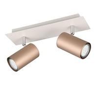 Trio Leuchten Spotbalken Marley 802400265, Metall Coffee/Warm Grey, exkl. 2x GU10