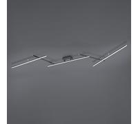 TRIO Leuchten Tendo lampada a soffitto RGBW LED, 628410532, Arvin [Lampade per Interni > Lampade a Soffitto]