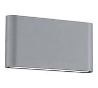 Trio Leuchten Thames II 227660287 - Lampada a LED per esterni, in alluminio, 2 x 4,5 Watt, 1 pezzo (confezione da 1)