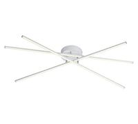Trio Leuchten Tiriac Lampada da soffitto 8.5 W, Bianco Opaco