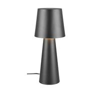 Trio Leuchten Tischleuchte Nubian 562900132, Metall Schwarz matt, exkl. 1x E27