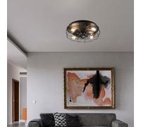 TRIO Leuchten Trondheim lampada a soffitto/ventilatore, R61095032, Trodheim [Lampade per Interni > Lampade a Soffitto]