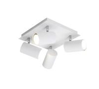 TRIO LEUCHTEN - PLAFONIERA QUADRATA 4xGU10 BIANCO 24x24MM
