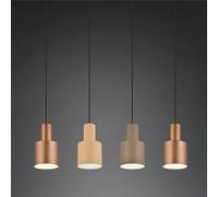 Trio Lighting Agudo lampada sospens. multicolore 4 luci, lineare Trio Lighting