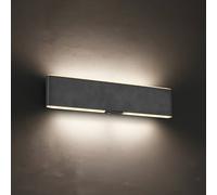 Trio Lighting Appliance a LED ricaricabile Conchita, larghezza 32 cm, nera, metallo Trio Lighting