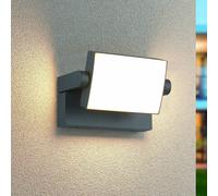 Trio Lighting Appliance da esterni LED KANSAS, antracite, larghezza 20 cm, IP54 Trio Lighting