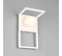 Trio Lighting Applique a LED Arola, bianco opaco, larghezza 17 cm, metallo Trio Lighting