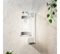 webmarketpoint Applique Lanterna Sambesi Bianco IP44 Sensore Crepuscolare Trio Lighting