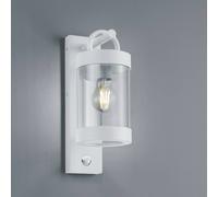 Applique esterno SAMBESI lanterna con sensore di movimento metallo bianco 204169131