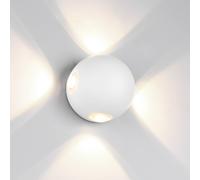TRIO Leuchten Avisio lampada a parete, a LED, 4 luci, 246760431, Avisio [Lampade per Esterni > Lampade a Parete]