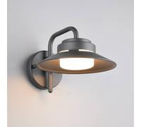 Trio Lighting Applique da esterno Atrato, antracite, Ø 20 cm, metallo Trio Lighting