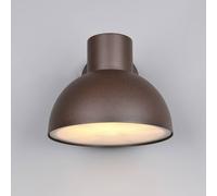 Trio Lighting Applique da esterno ELBE, color ruggine, Ø 20 cm, metallo, IP44 Trio Lighting