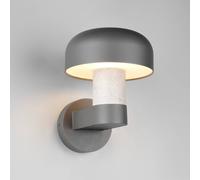 Trio Lighting Applique da esterno Fraser, grigio/effetto cemento, alluminio, IP54, E27 Trio Lighting