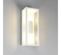 Trio Lighting Applique da esterno Garonne, bianco opaco, alluminio pressofuso, E27 Trio Lighting