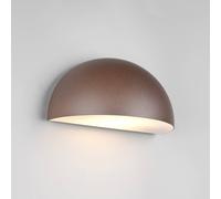 Trio Lighting Applique da esterno Maas, marrone ruggine, alluminio pressofuso, E27 Trio Lighting
