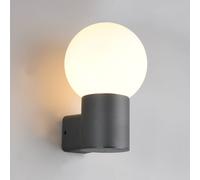 Trio Lighting Applique da esterno Mures, antracite, altezza 28 cm, metallo Trio Lighting