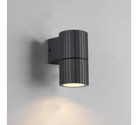 Trio Lighting Applique da esterno Parana, antracite, altezza 11 cm, metallo Trio Lighting