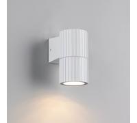 Trio Lighting Applique da esterno Parana, bianco opaco, altezza 11 cm, metallo Trio Lighting