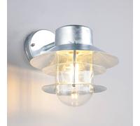 Trio Lighting Applique da esterno Ruvuuma color zinco Ø 22 cm orientata verso il basso Trio Lighting