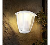 Trio Lighting Applique da esterno VENTA, bianca, adiacente, altezza 20 cm, IP44 Trio Lighting