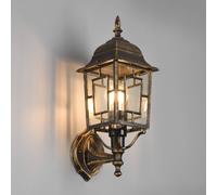 Trio Lighting Applique da esterno Volturno, portalampada superiore, color ruggine antico Trio Lighting