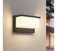 Applique a parete Nestos fusione alluminio antracite 240960142