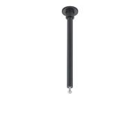 DUOLINE KIT 2 DISTANZIATORI A SOFFITTO LUNGHE NERO H. 12,5CM PER SISTEMA BINARIO