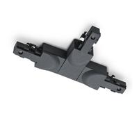 DUOLINE RACCORDO A T NERO TERRA A SX L. 17CM X H. 9CM PER SISTEMA BINARIO