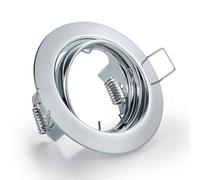 Trio Lighting Downlight Jura di forma rotonda, cromo Trio Lighting