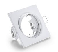 Trio Lighting Downlight orientabile Jura, bianco Trio Lighting