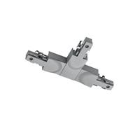 Trio Lighting DUOline giunto T conduttore terra sinistro titanio Trio Lighting