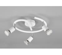 Barra 3 luci PARIS girandola 3 luci attaco gui10 D.28cm bianco R80913931