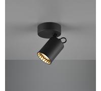 Trio Lighting Faretto da parete Pago, 1 luce, nero Trio Lighting