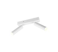 Trio Lighting Faretto da soffitto Ambala, a 2 luci, bianco, metallo, CCT, dimmerabile 849210231