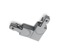 Trio Lighting Giunto angolare DUOline PE interno, titanio Trio Lighting