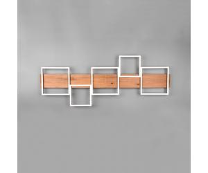 Trio Lighting Harper LED plafoniera a cinque quadrati Trio Lighting
