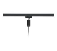 DUOLINE SOSPENSIONE JIMMY METALLO NERO ED INTERNO ORO D. 31CM PER SISTEMA BINARIO 1 LUCE ATTACCO E27