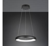 Trio Lighting Lampada a sospensione Cardona LED, Ø 62 cm, nero, CCT, metallo Trio Lighting