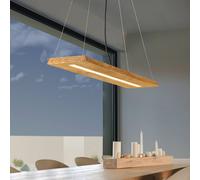 Lampada LED a sospensione Brad di legno Trio Lighting